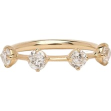 Nuva Atelier Sharp Gold Yüzük