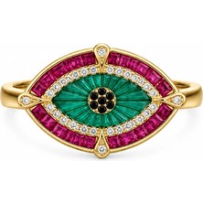 Nuva Atelier Klimt Pembe Yüzük