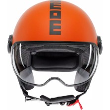 Momo - Design Momo Kask/ Fgtr Classıc Mat Orange/black
