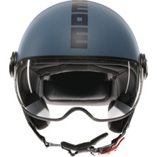 Momo - Design Momo Kask/ Fgtr Classıc Mono Matt Dusty Blue/blue