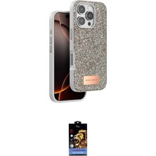 Teknoparkx Ieg™ Iphone 16 Pro Kılıf Vadi Klasik Serisi - Siyah Buffer Hayalet Cam Ekran Koruyucu Tknprk-T