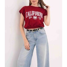 Radiant Kadın Beli Lastikli Crop T-Shirt