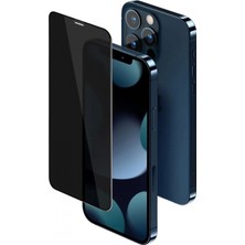 MiraLive Iphone 13 Pro Uyumlu Hayalet Ekran Gizli Tam Kaplayan Kırılmaz Cam Seramik Ekran Koruyucu Film