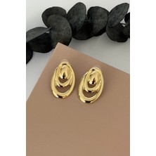 Nuva Atelier Gold Echo Küpe