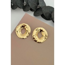Nuva Atelier Halo Melt Gold Küpe