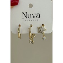 Nuva Atelier Skyline Vip Seri Set Küpe