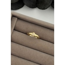 Nuva Atelier Cylinder Gold Yüzük