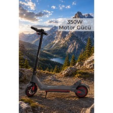 Pirantech A1 Elektrikli Scooter 350W Güç - Kırmızı Tasarım ile 25 km/h Hız