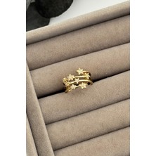 Nuva Atelier Cosmos Gold Yüzük