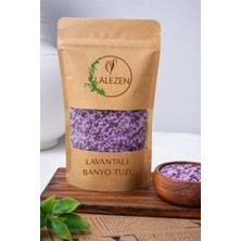 Lalezen Lavanta Banyo Tuzu- Lavander Bath Salt ( Epsom Tuz -Himalaya Tuzu- Lavanta -Lavanta Yağı) 250 gr
