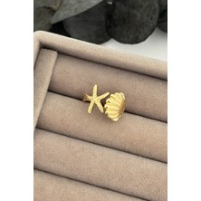 Nuva Atelier Ocean Gold Yüzük