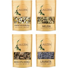 Lalezen Rahatlatıcı Çay/ Relax Tea - 250 gr Melisa - 250 gr Kediotu Kökü - 250 gr Lavanta - 250 gr Papatya