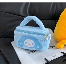 Facnspt Cinnamoroll Peluş Makyaj ve Saklama Çantası
