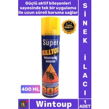 Wintoup #sinek Etkili Kovucu Haşere Öldürücü Güçlü Sprey Hızlı Formül Kokusuz Tam Koruma Sinek Ilacı 400 ml