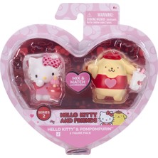 Hello Kitty Hello Kıtty 2 Fıgure Pack Candy Apple,pompompurın Drınk Cup