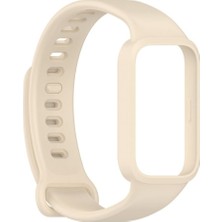 Dmay Xiaomi Redmi Smart Band 3 Uyumlu Kasalı Silikon Kordon