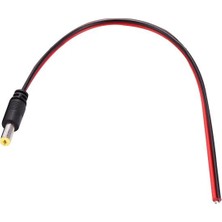 Powermaster Tk 34 Fiş Kablolu Tek Uçlu Kamera Için 20 cm Dc Power Jack
