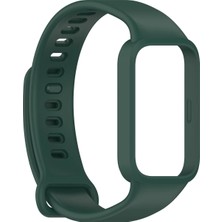 Dmay Xiaomi Redmi Smart Band 3 Uyumlu Kasalı Silikon Kordon