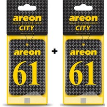 Life Tuning Areon City Vanilla Black 61 Oto Araç Kokusu (2li )