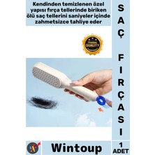 Wintoup Kendinden Temizlenen Pratik Ergonomik Hijyenik Profesyonel Kolay Temizlenen Saç Fırçası#fırça