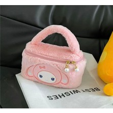 Facnspt My Melody Peluş Makyaj ve Saklama Çantası