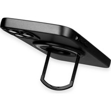 Youday Home iPhone 12 Pro Kılıf Lukka Magneticsafe Kapak - Siyah