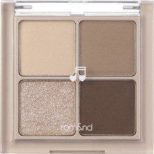 Romand Yoğun Pigmentli Göz Farı Paleti Dry Buckwheat Flower Mat ve Işıltılı Bej Tonları ile Yüksek Kalıcılık