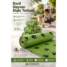 Transformacion Transformacion Kedi Köpek Kaka Poşeti 90 Adet Sızdırmaz, Kalın ve Doğa Dostu Evcil Hayvan Dışkı Torbası 720450 720858