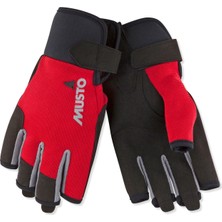 Musto Ess Sailing Sf Glove Yelken Eldiveni Nefes Alabilen Kumaş ile Outdoor Kullanım İçin M Beden Kırmızı
