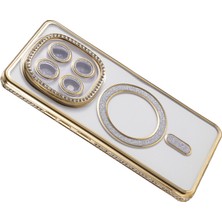 Youday Home Redmi Note 15 Pro Plus 5g Joke Simli Magneticsafe Kılıf - Gold