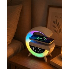 Rgb Işıklı Bluetooth Hoparlör Tf Kart ve Fm Destekli Kablosuz Ses Sistemi