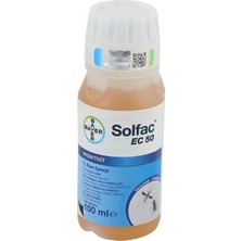 Bayer Solfac EC 50 Sivrisinek Etkili Oda Spreyi 100 ml Hızlı Sonuç ve Kalıcı Etki