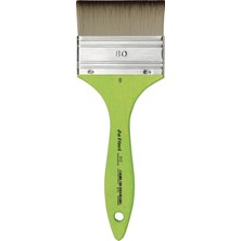 Da Vinci : 5073 Serisi : Fit For Hobby Sentetik Düz Uçlu Geniş Yüzey Fırçası : No: 80