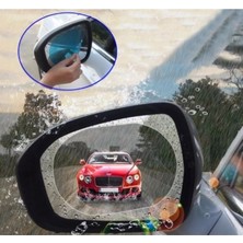 BTM Otomotiv Oto Dış Ayna Yağmur Kaydırıcı Film 2 Adet Su Geçirmez Özellik ile Güvenli Görüş