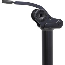 Heugers Katlanır Bisiklet ve E-Bike Uyumlu Mandallı Sele Borusu 27.2 mm 350 mm - Siyah