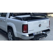 TMZ Garage Volkswagen Amarok 2010-2022 Arka Tampon Koruma Demiri | Siyah Arka Koruma Barı – Demir