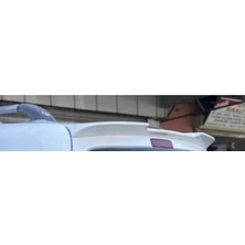 TMZ Garage Volkswagen Caddy 2004-2014 Yarasa Spoiler | Plastik Boyalı Beyaz Bagaj Üstü Spoiler