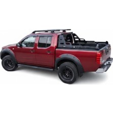 Tmz Nissan Navara Boru Tip Tavan Port Bagaj Çıtası Siyah Yapıştırma Model