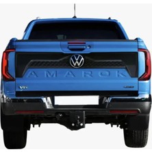 TMZ Garage Volkswagen Amarok 2022+ Bagaj Kapağı Kaplama | Mat Siyah – Arka Kapak Koruma