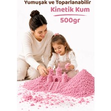 Kinetik Kum 500 Gr, Eğlenceli ve Eğitici Kinetik Kum