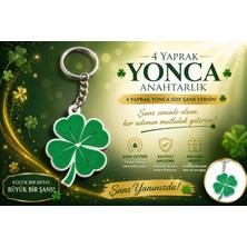 YSN Sounds Yonca Anahtarlık , 4 Yapraklı Yonca Anahtarlık - Şans Yoncası Araba Anahtarlığı