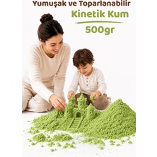 Kinetik Kum 500 Gr, Eğlenceli ve Eğitici Kinetik Kum