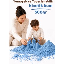 Kinetik Kum 500 Gr, Eğlenceli ve Eğitici Kinetik Kum