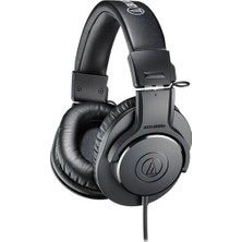 Audio-Technica Audio Technica ATH-M20X Siyah Stüdyo Kulaklık Yüksek Ses Kalitesi ile Konforlu Tasarım Sunar