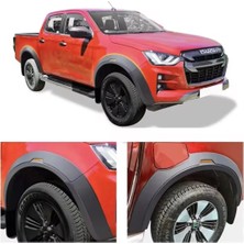 TMZ Garage 2020+ Isuzu D-Max Çamurluk Dodik Seti Reflektörlü Kabartma Kaplama Koruma Off Road Ithal