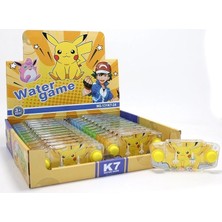 Kanonik Education Pikachu Baskılı Sulu Oyun - Şeffaf Gövdeli Dikdörtgen El Konsolu Su Oyunu ALK3990