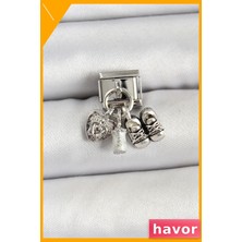 Havor Paslanmaz Çelik Bebek Temalı Bileklik Aksesuarı