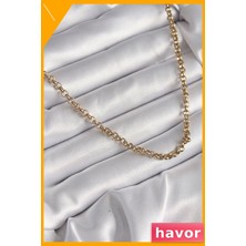 Havor Kararmaz Paslanmaz Çelik Kadın Kolye