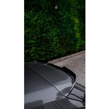 TMZ Garage 2025+ Audi A3 S Line Tavan Spoiler Piano Black Abs | Arka Üst Spoiler Bagaj Üstü