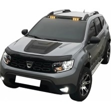 TMZ Garage 2010-2024 Dacia Duster Kaput Scoop Koruma Kaplama Kabartma